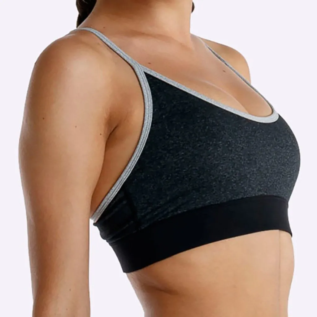 The WOD Life - Women's Swift Bra - Charcoal/Black