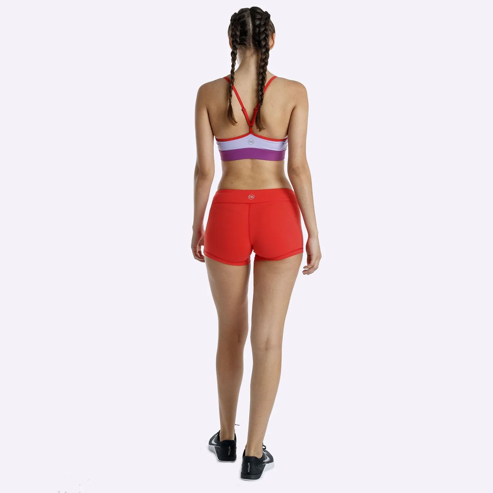 The WOD Life - Women's Swift Bra - Lavender/Red/Violet