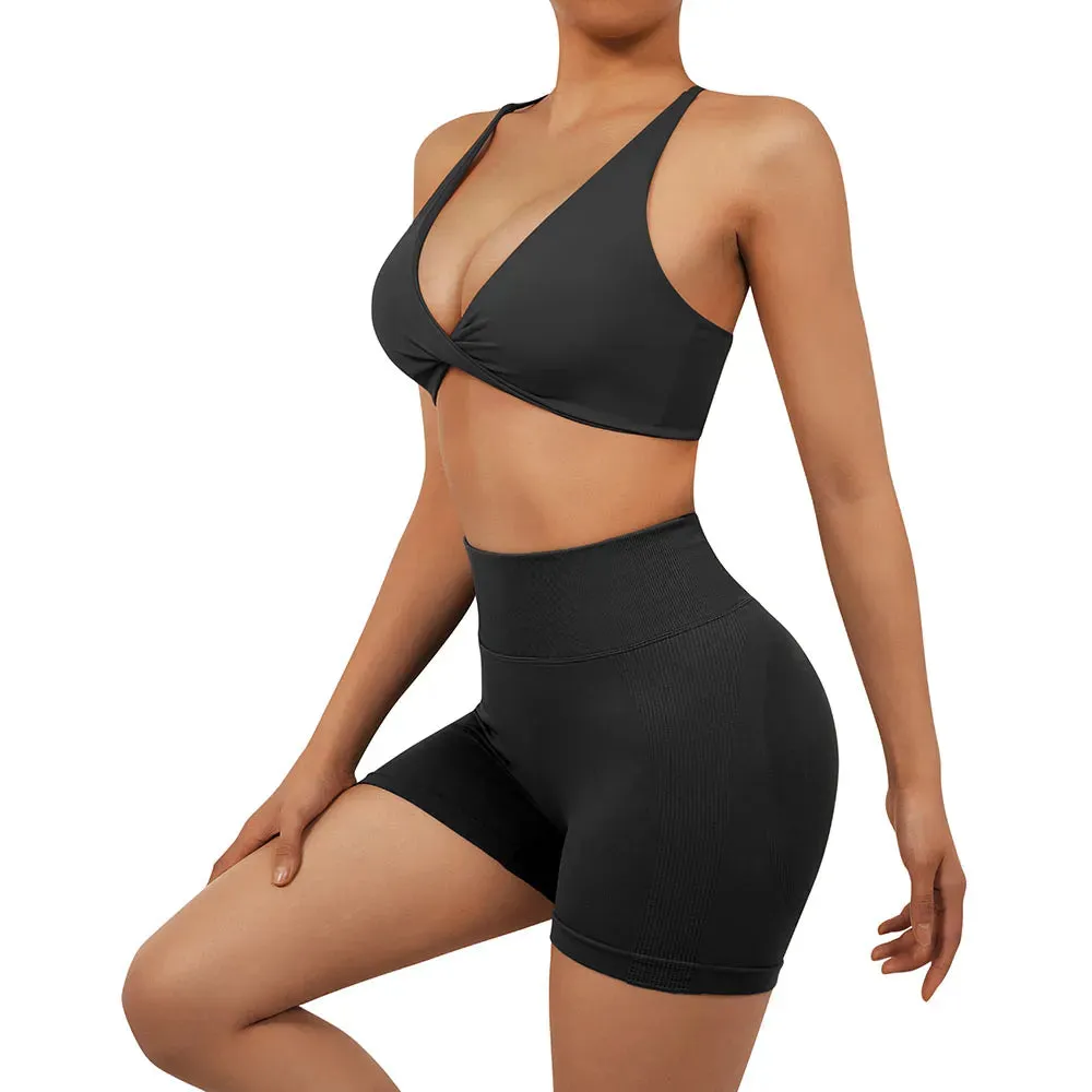 Toni Seamless Twisted Sports Bra