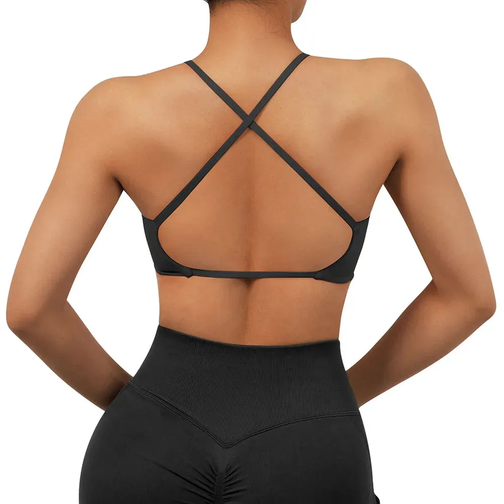 Toni Seamless Twisted Sports Bra