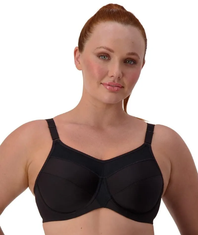 Triumph Triaction Ultra Underwired Sports Bra - Black