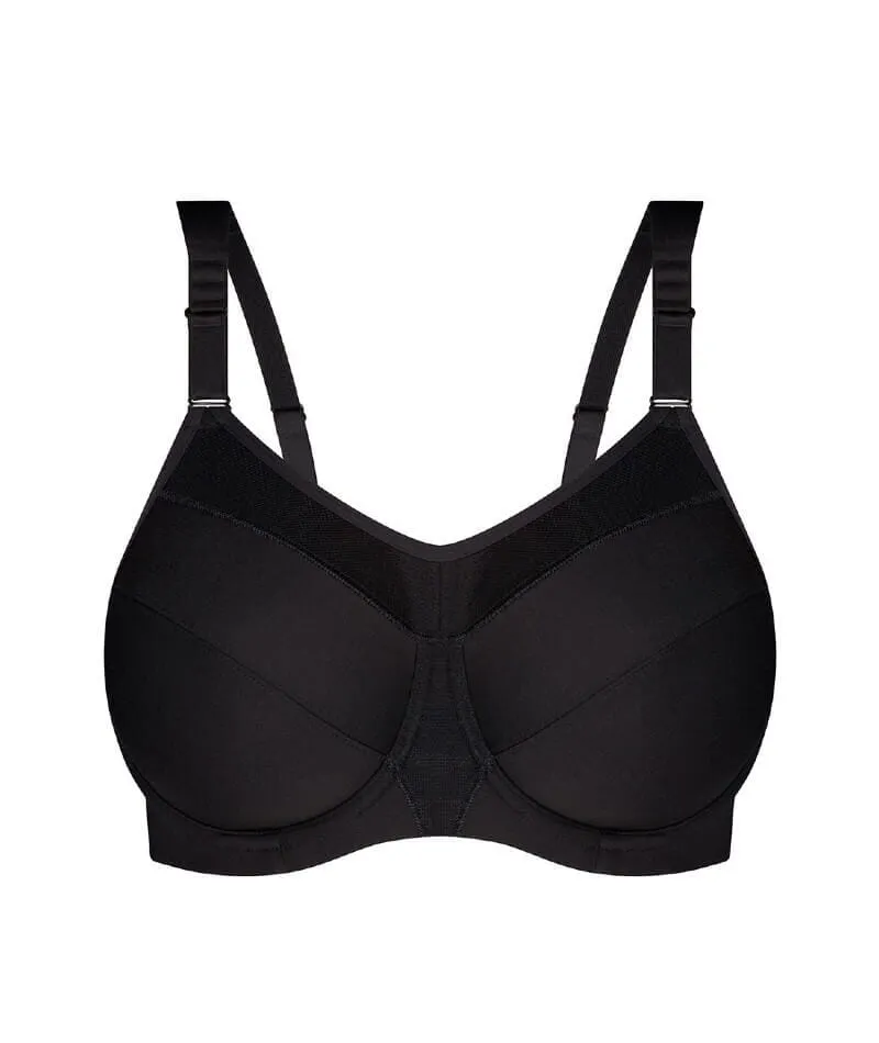 Triumph Triaction Ultra Underwired Sports Bra - Black