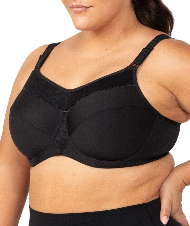 Triumph Triaction Ultra Underwired Sports Bra - Black