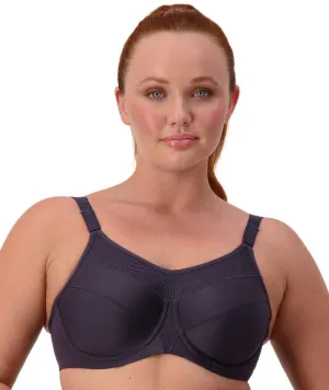 Triumph Triaction Ultra Underwired Sports Bra - Blueberry