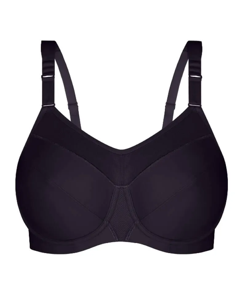 Triumph Triaction Ultra Underwired Sports Bra - Blueberry