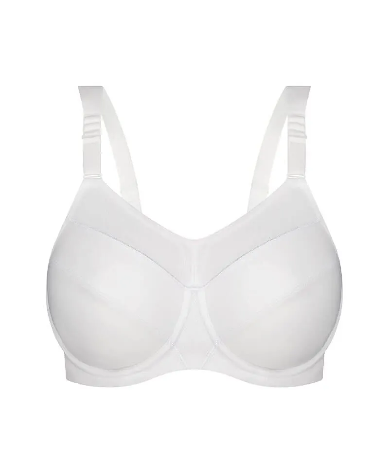 Triumph Triaction Ultra Underwired Sports Bra - White