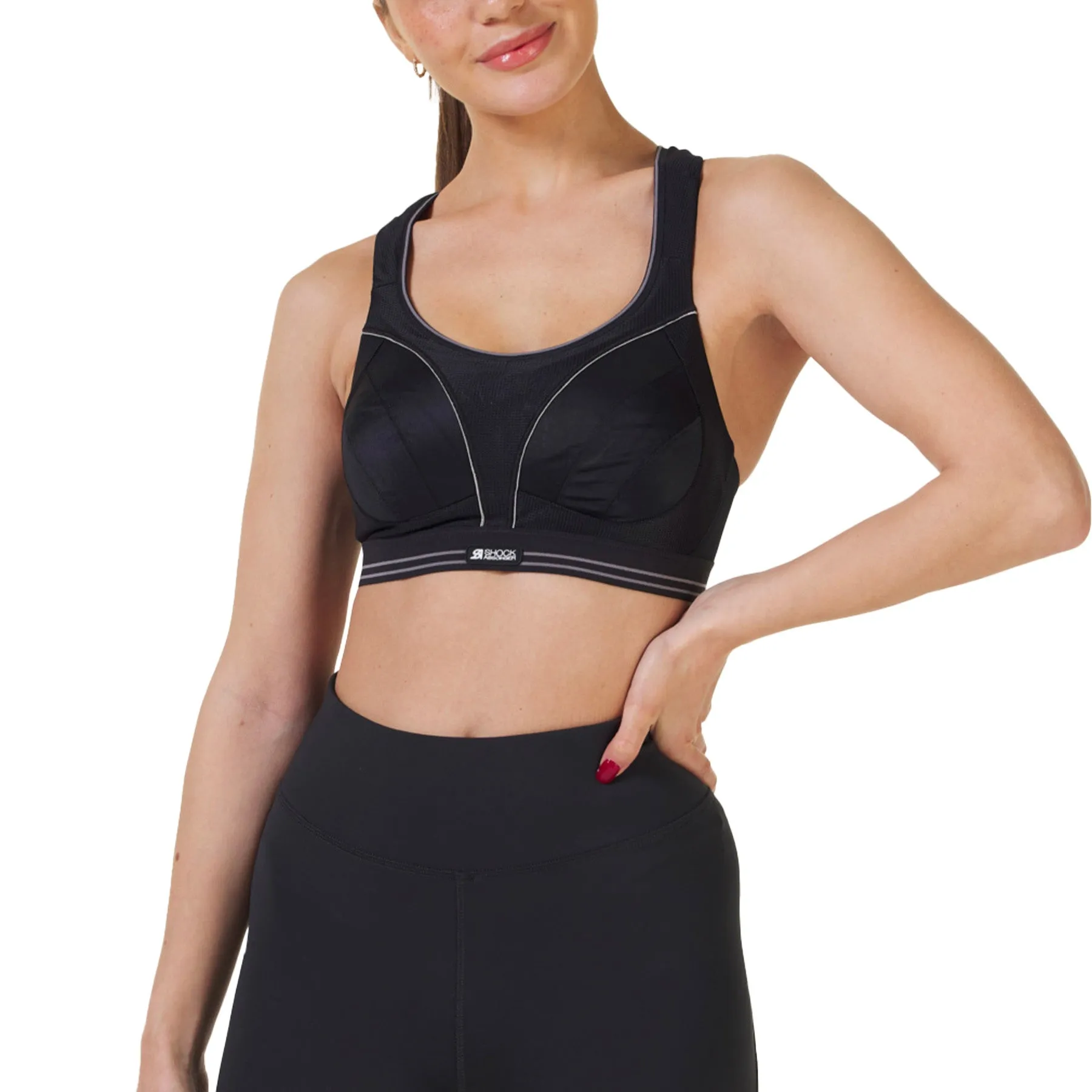 Ultimate Run Bra U10046 - Black