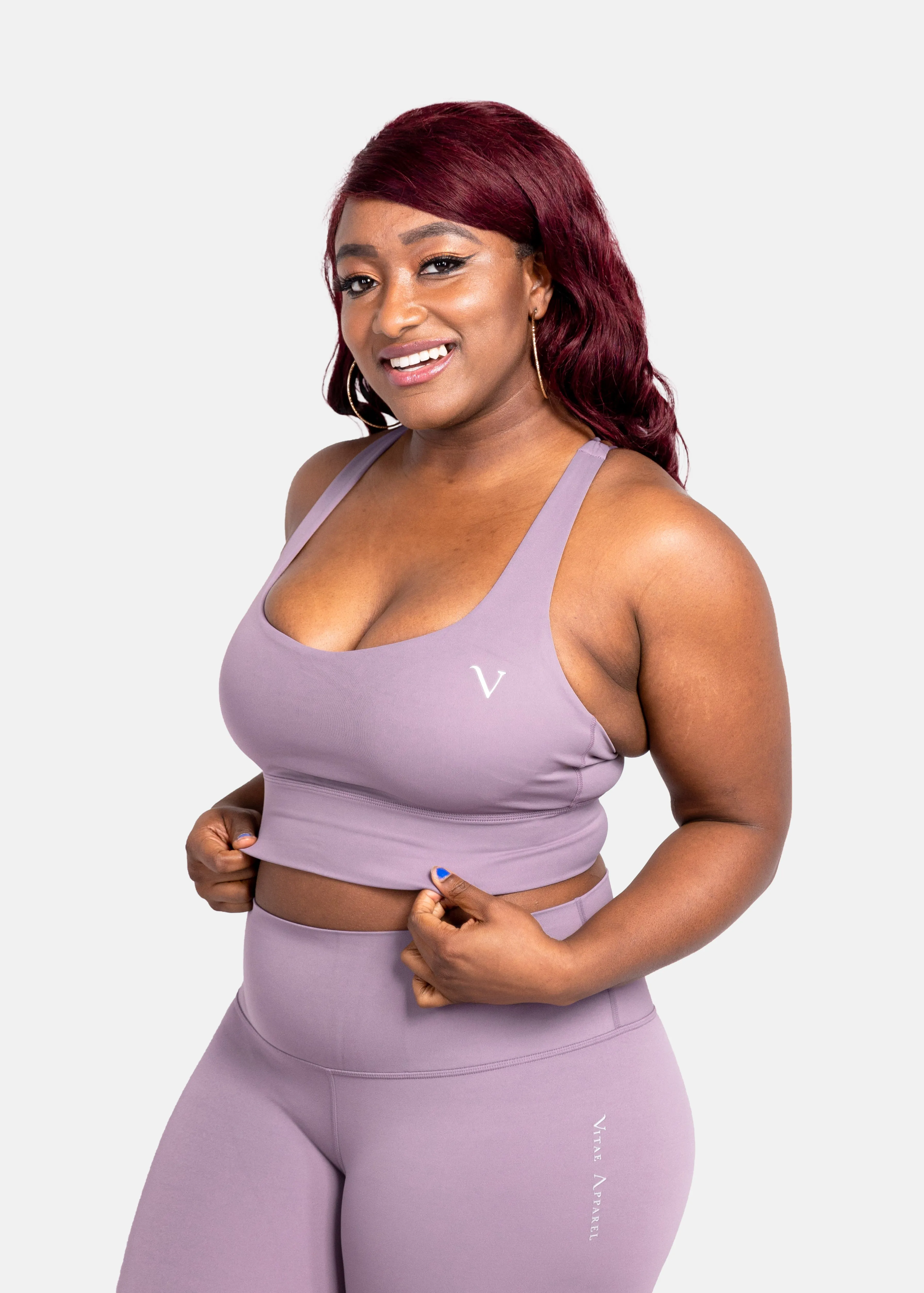 Ultra Flex Sports Bra Light Mauve