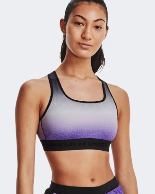 Under Armour Armour&#174; Mid Crossback Women Training Bra Grape/Grey