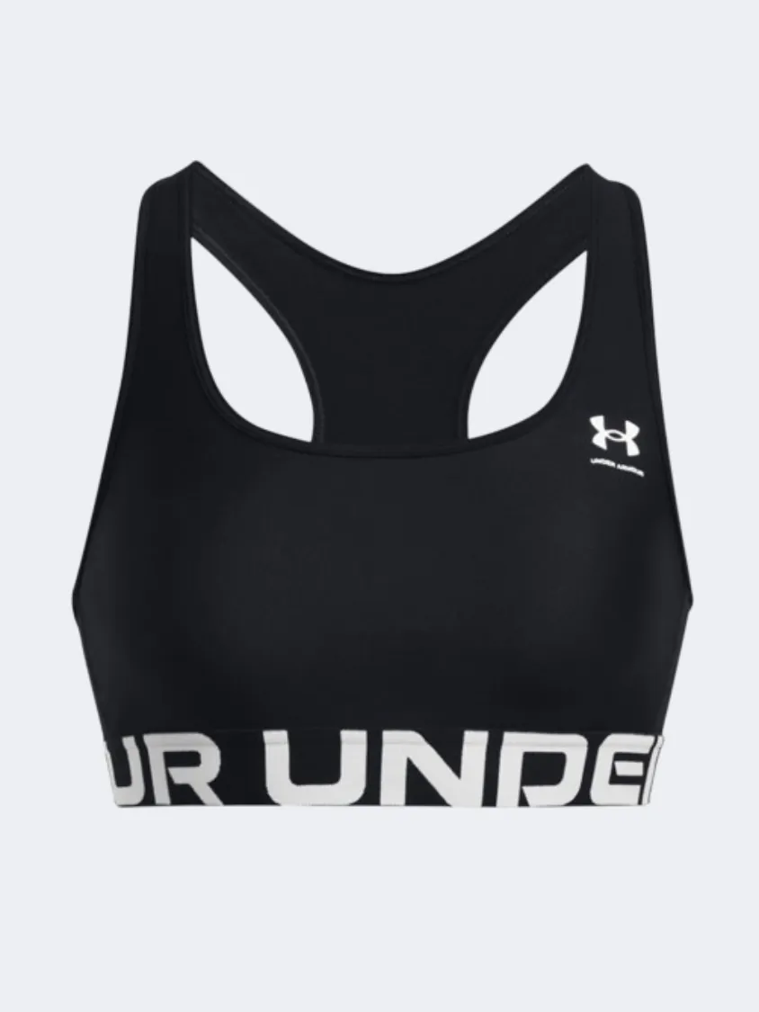 Under Armour Authentics Branded Women Training Bra Black/White