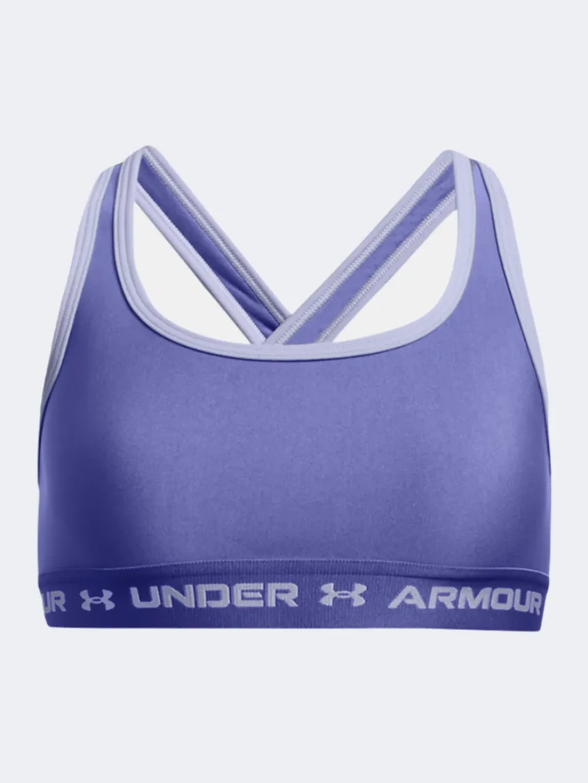 Under Armour Crossback Girls Training Bra Starlight/Celeste