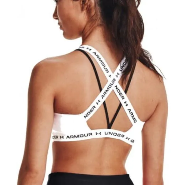 Under Armour Crossback Women Training Bra White/Black