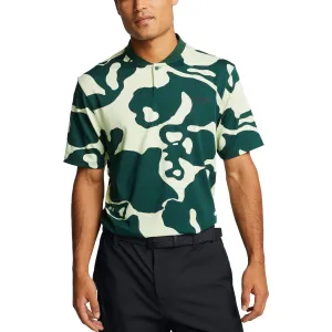 Under Armour Drive Goin' Under Golf Shirt - Retro Green/Black