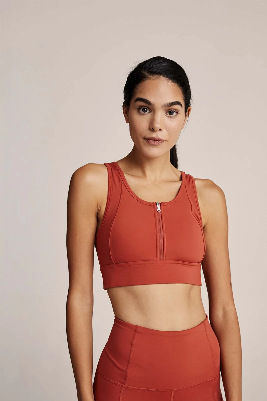 Varley FAY BRA, Spiced Red