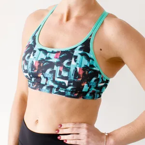 Warrior Sports Bra (Urban Palm)