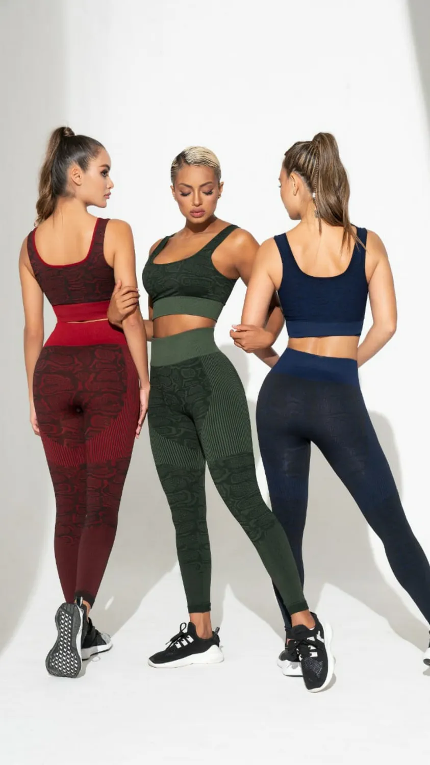 Women Seamless Set Sportswear Outfit -JC