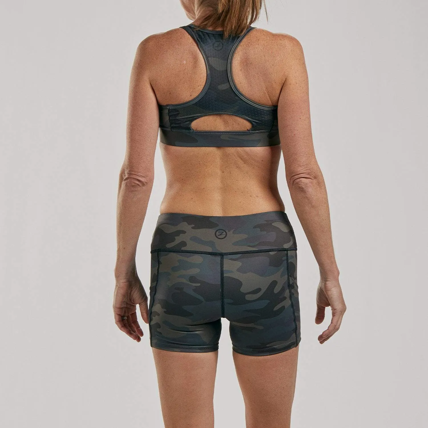 Womens LTD Run Bra - Kona Camo