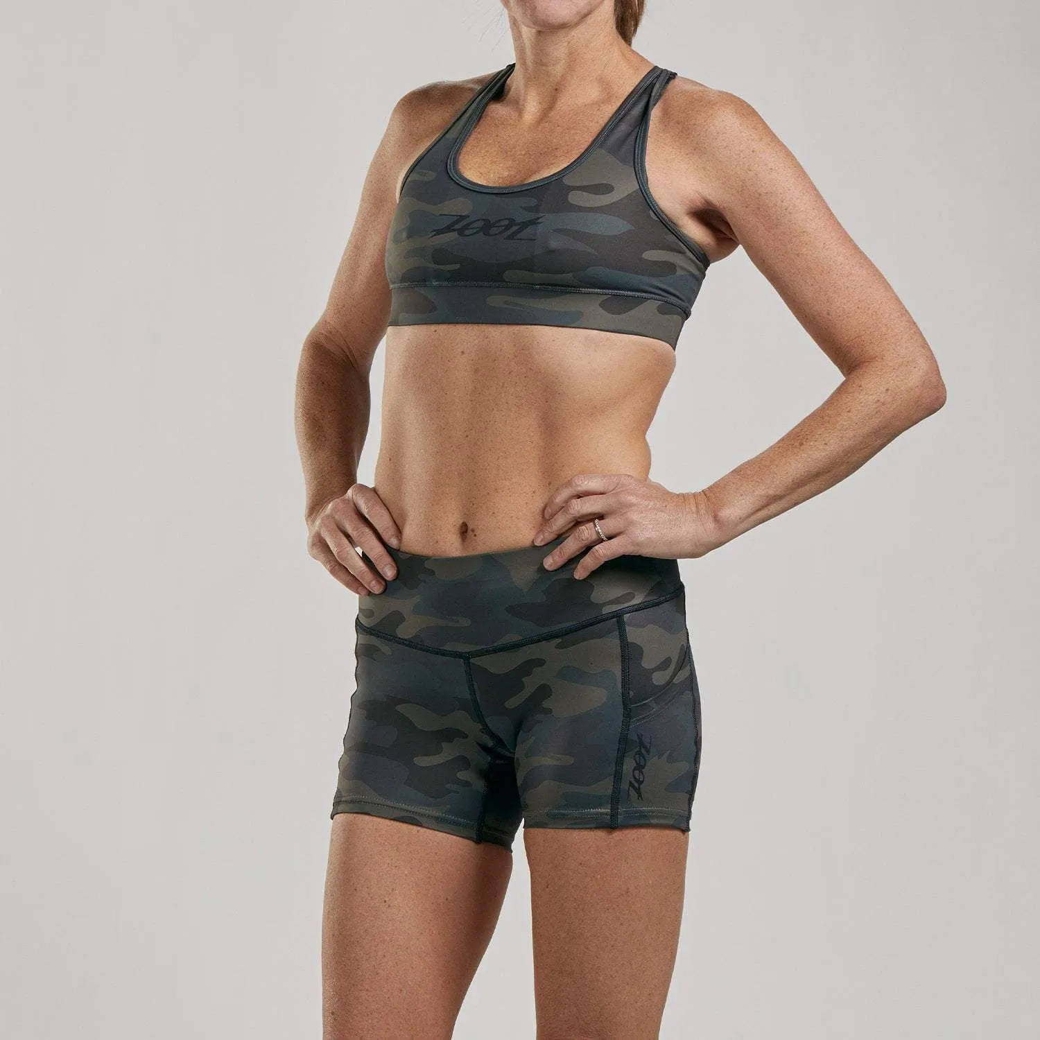 Womens LTD Run Bra - Kona Camo