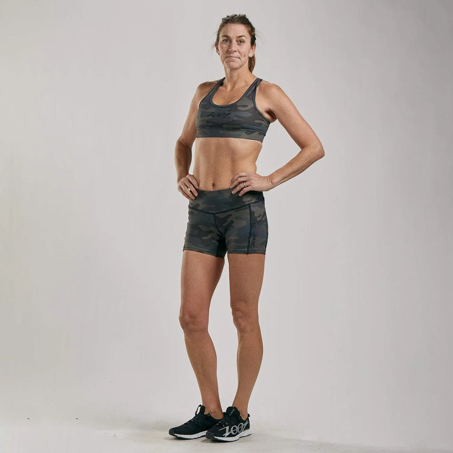 Womens LTD Run Bra - Kona Camo