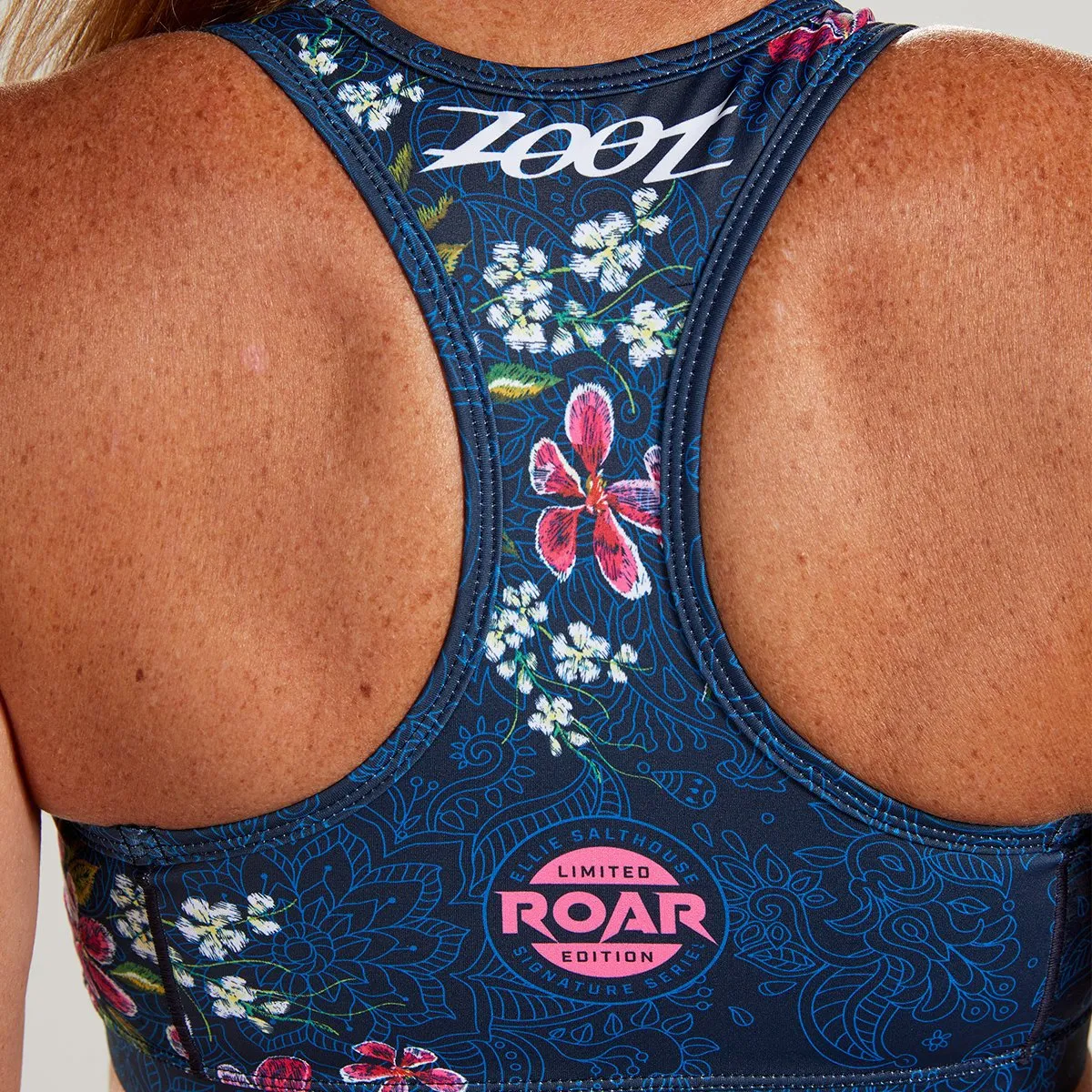 Womens LTD Triathlon Bra - Blue Roar