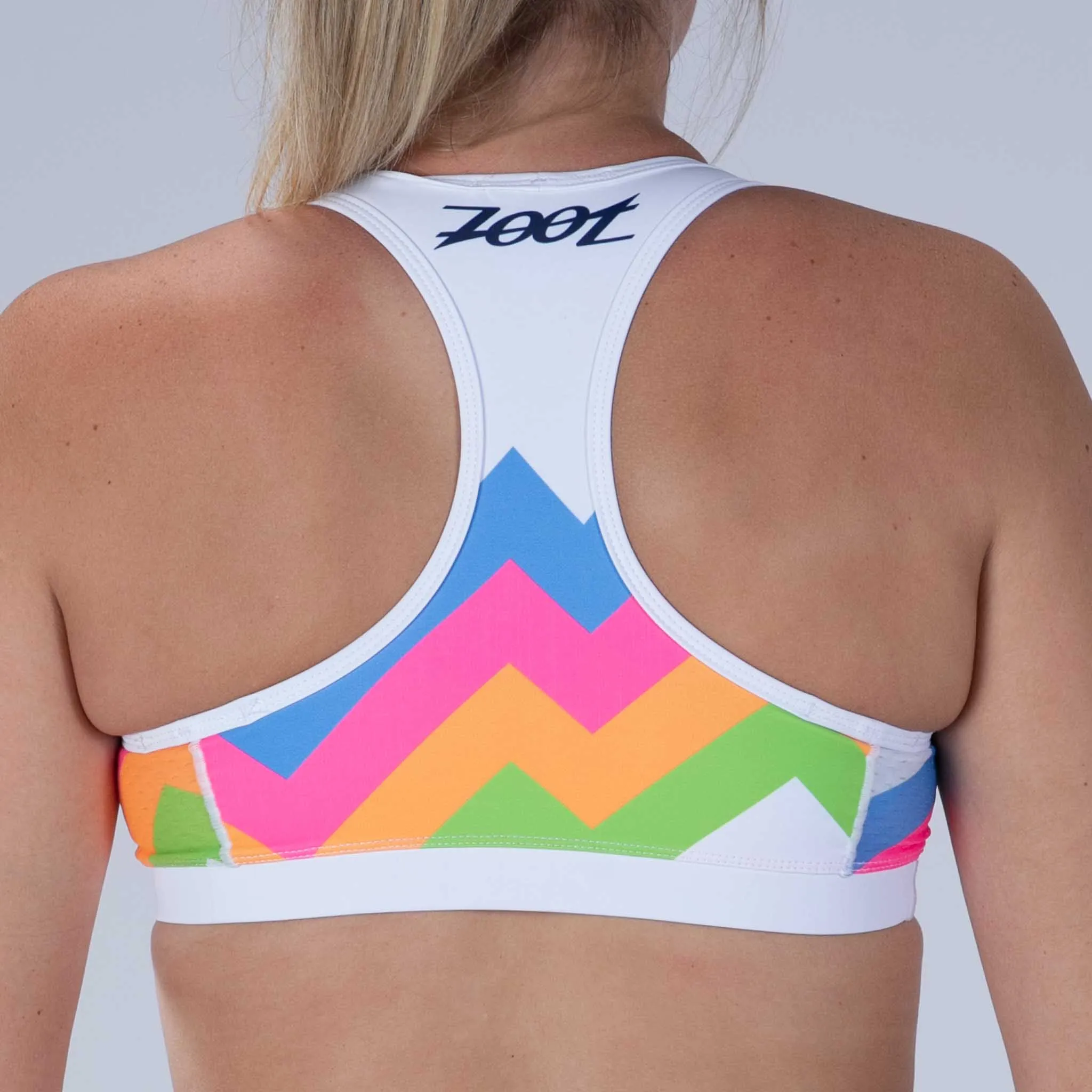 Womens LTD Triathlon Bra - Salty Groove