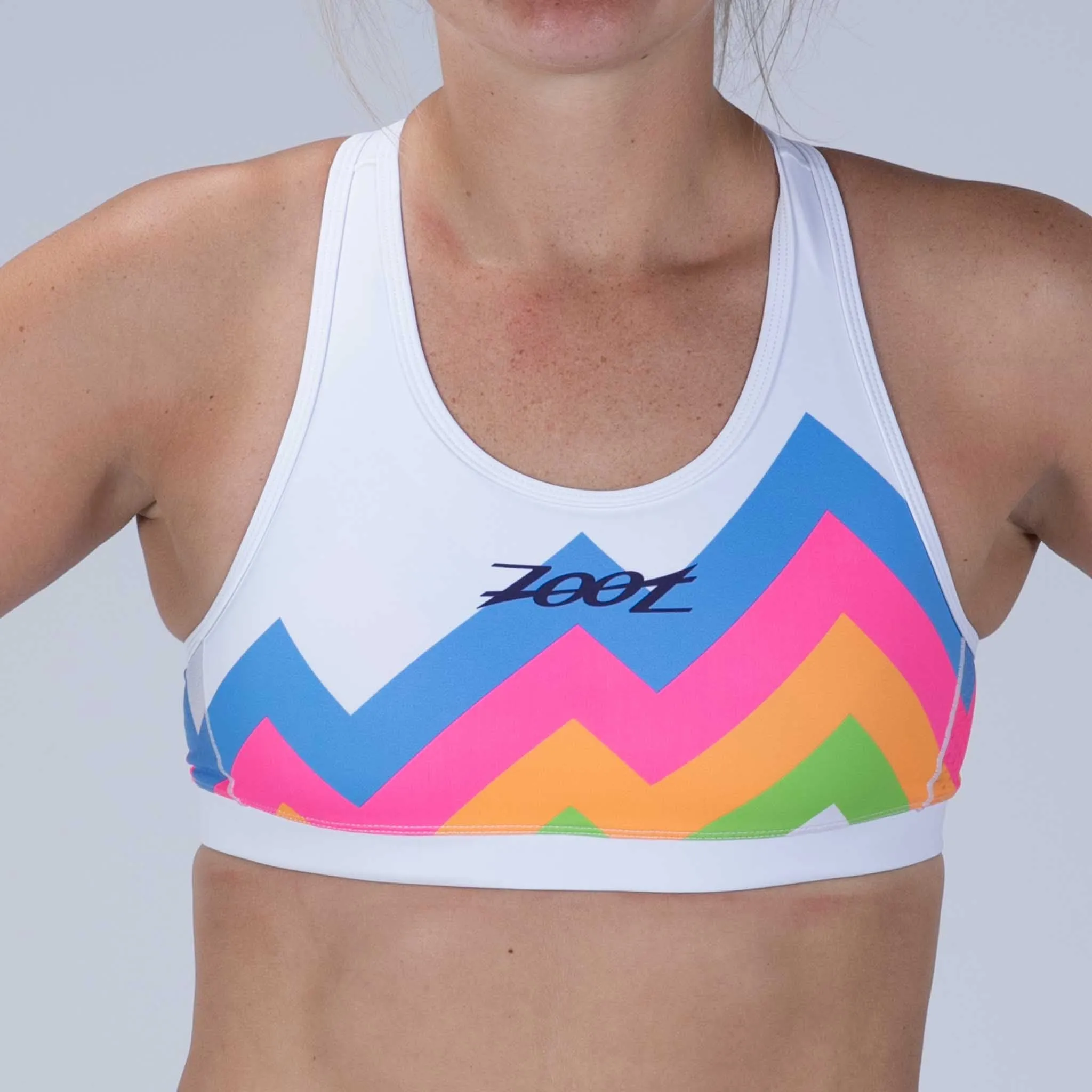 Womens LTD Triathlon Bra - Salty Groove