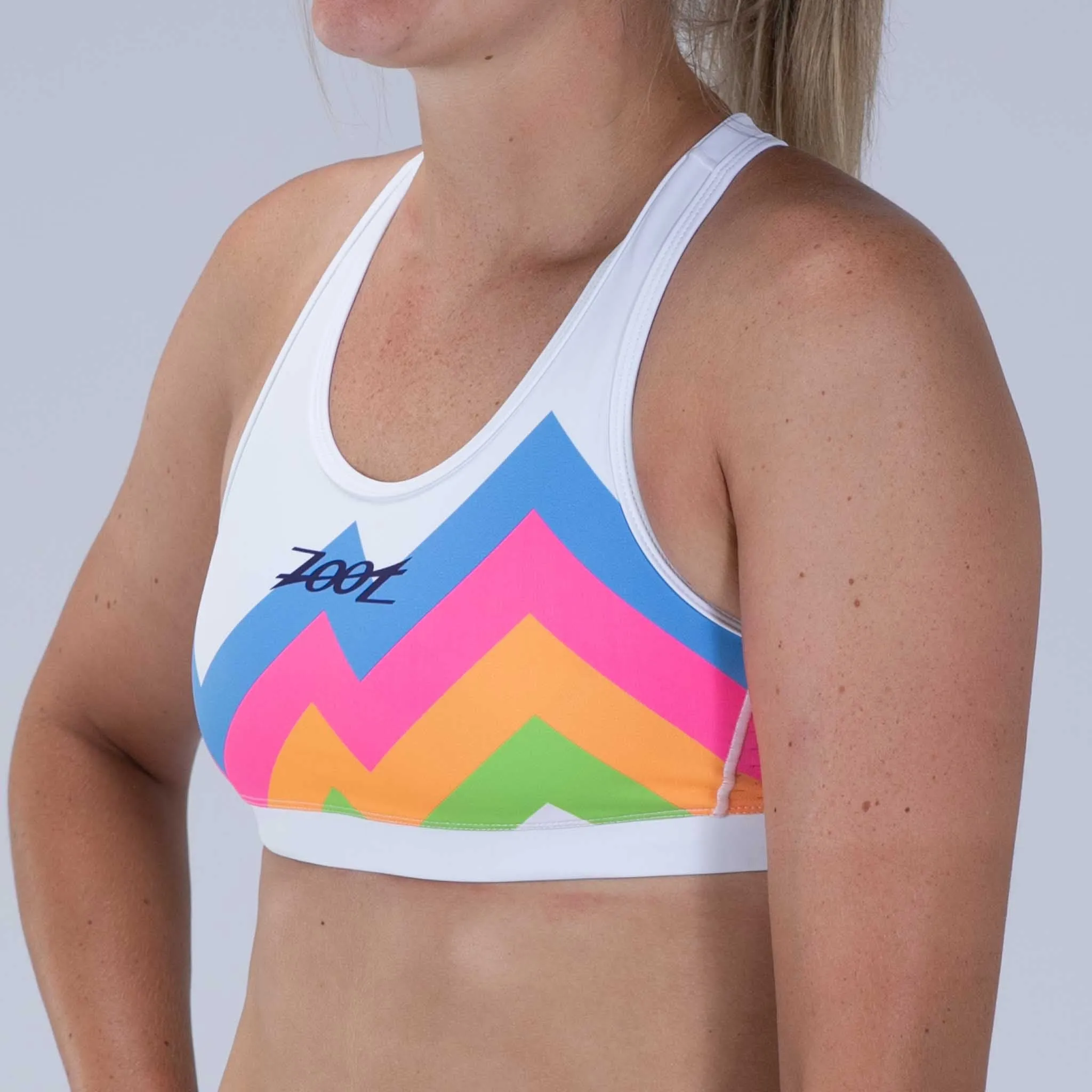 Womens LTD Triathlon Bra - Salty Groove