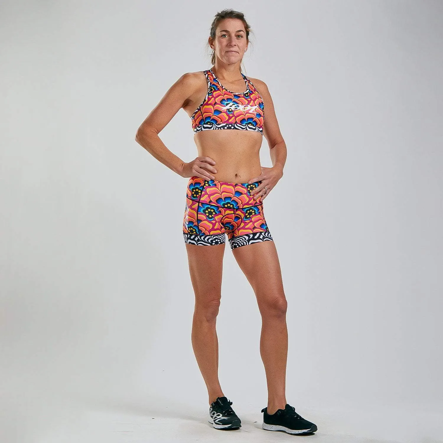 Womens LTD Triathlon Bra - Tri Love