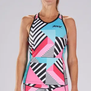 Womens LTD Triathlon Racerback - Cali 19