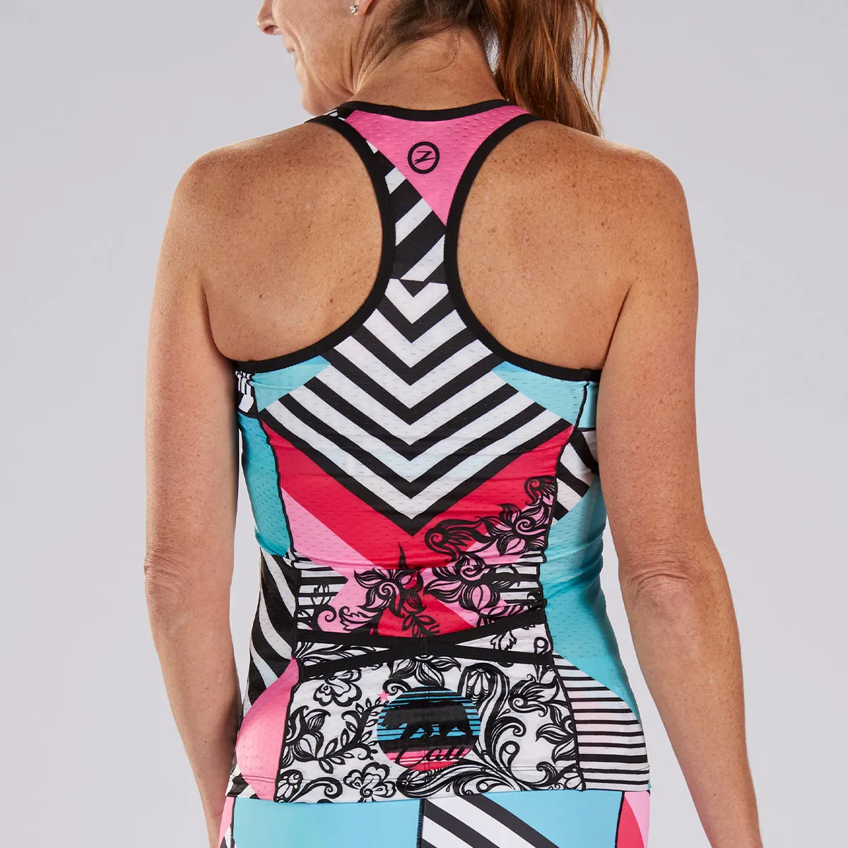 Womens LTD Triathlon Racerback - Cali 19