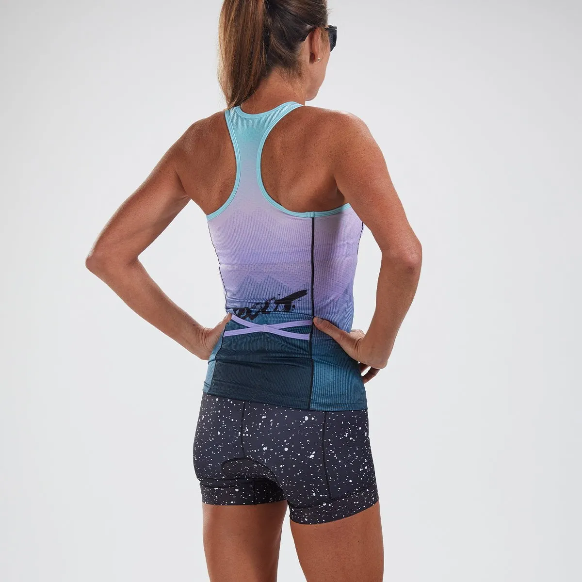 Womens LTD Triathlon Racerback - Kona Ice