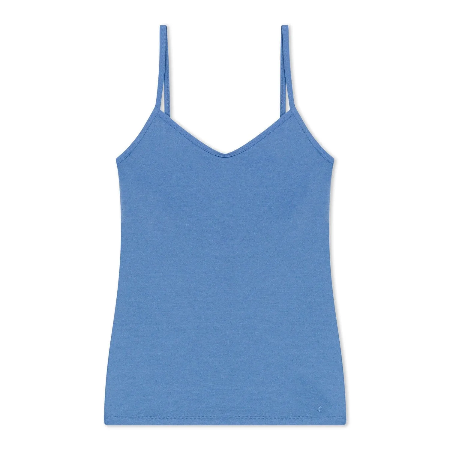 Enhanced Womens Merino Wool Camisole with Built-In Shelf Bra