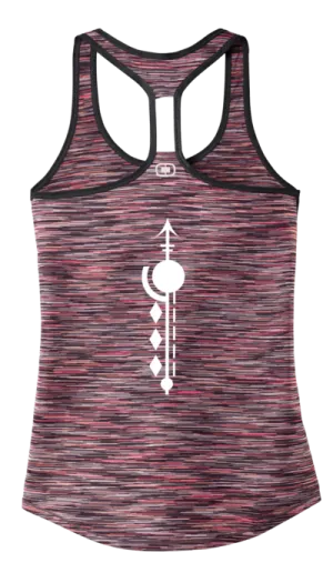 Women's Reflective Tank Top - Paths