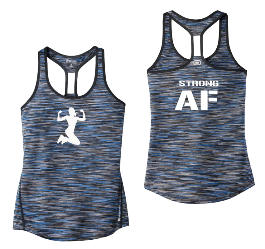 Women's Reflective Tank Top - Strong AF