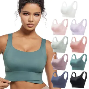 Women's Sports Push Up Bra Top